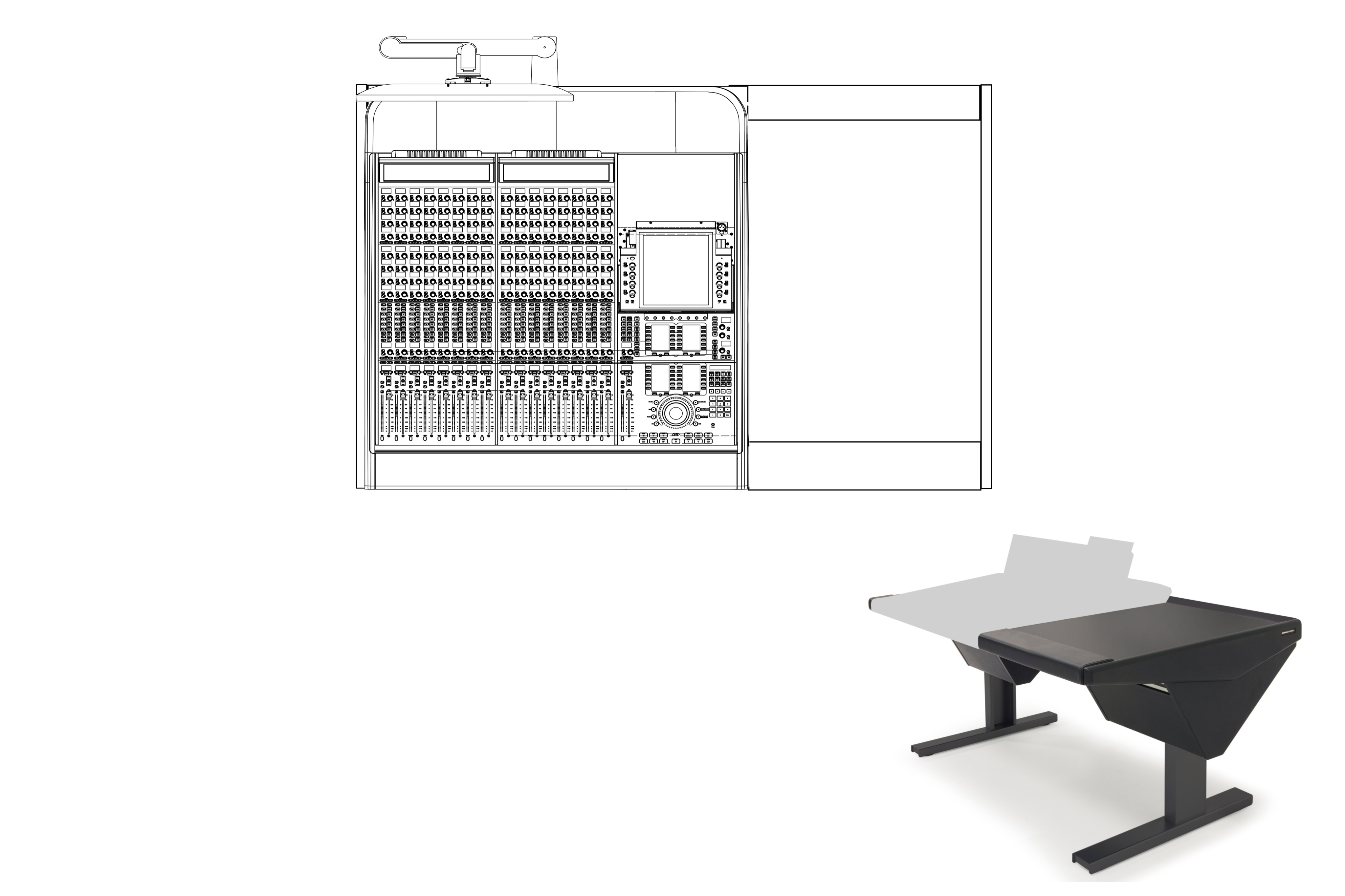 16 Fader System with Desk (R)